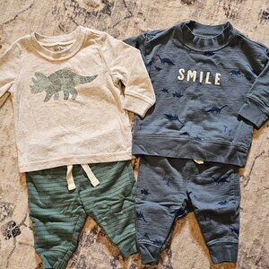 Baby boy 2-piece Dinosaur Set Bundle